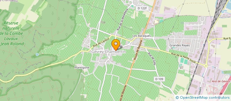 localisation de l'entreprise PROJET MIG  GEVREY-CHAMBERTIN