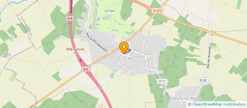 localisation de l'entreprise PROJET MONT THABOR  SAINT-GERMAIN-SUR-ECOLE