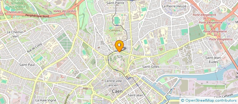 localisation de l'entreprise PROJET N.7 à CAEN