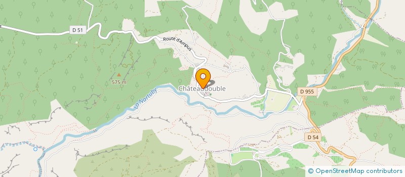 localisation de l'entreprise PROJET PERFORMANCE à CHATEAUDOUBLE