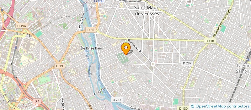 localisation de l'entreprise PROJET PG à SAINT-MAUR-DES-FOSSES