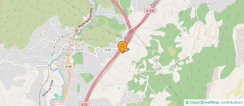 localisation de l'entreprise PROJET PISCINE à ROQUEVAIRE