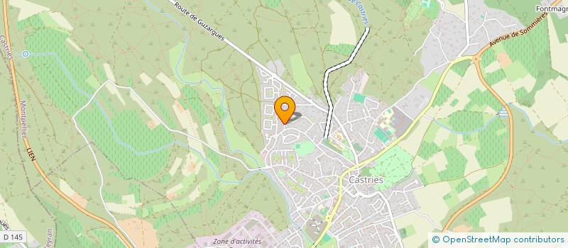 localisation de l'entreprise PROJET POUR LA CREATION D'UNE MAISON DU BRIDGE POUR TOUS  CASTRIES