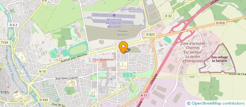 localisation de l'entreprise PROJET RAVALEMENT à CHARTRES