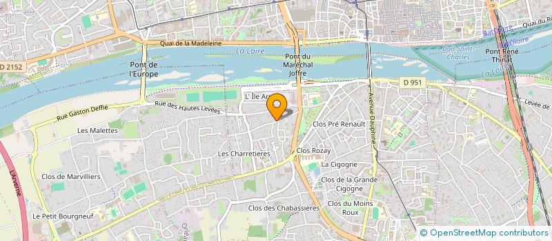 localisation de l'entreprise PROJET RENOV à SAINT-JEAN-LE-BLANC