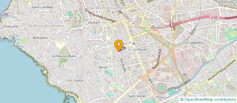 localisation de l'entreprise PROJET RENTABLE à MARSEILLE