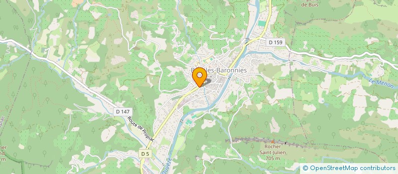 localisation de l'entreprise PROJET SOLAR à BUIS-LES-BARONNIES