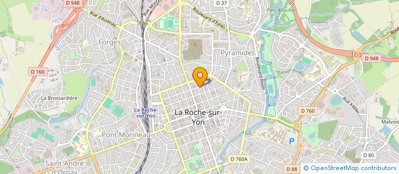 localisation de l'entreprise PROJET SOLIDAIRE D'ECHANGE ET DE PARTAGE AU SENEGAL à LA ROCHE-SUR-YON