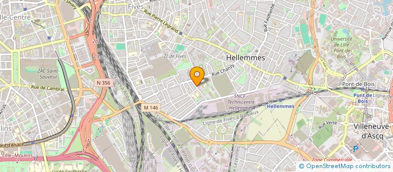 localisation de l'entreprise PROJET TOG'EAU  LILLE