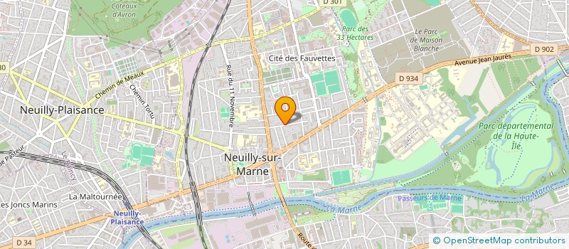 localisation de l'entreprise PROJET USSY à NEUILLY-SUR-MARNE