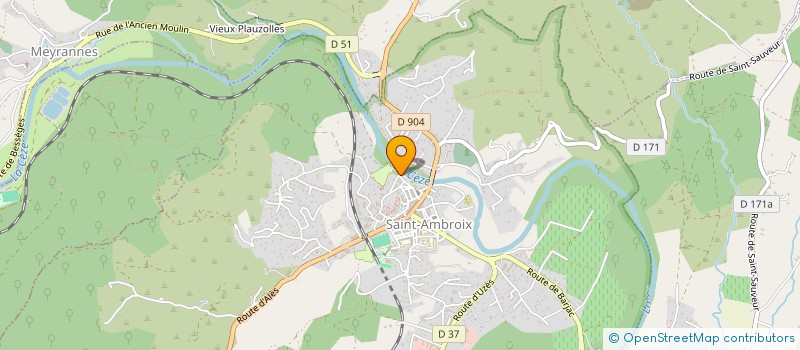 localisation de l'entreprise PROJET X FESTIVAL  SAINT-AMBROIX