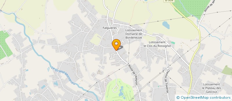 localisation de l'entreprise PROJETEAM  MONTAUBAN