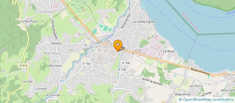 localisation de l'entreprise PROJETIMO à SAINT-JORIOZ