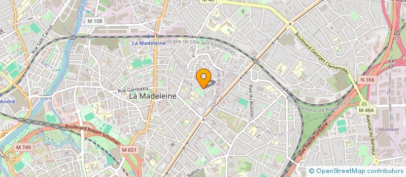 localisation de l'entreprise PROJETNET à MARCQ-EN-BARŒUL