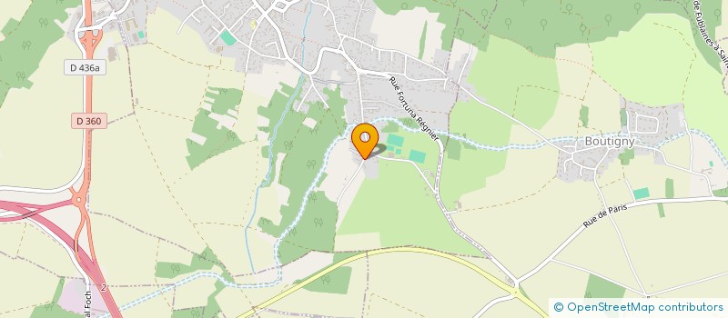 localisation de l'entreprise PROJETPLUS à NANTEUIL-LES-MEAUX