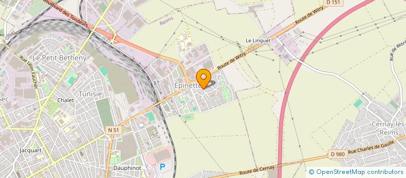 localisation de l'entreprise #PROJETS  CORMONTREUIL