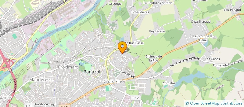 localisation de l'entreprise PROJETS ACTIONS POUR LE DEVELOPPEMENT DE LA GUINEE - PAD GUINEE à PANAZOL
