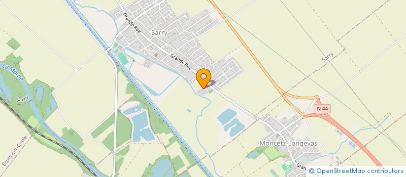 localisation de l'entreprise PROJETS & CONSTRUCTIONS  SARRY