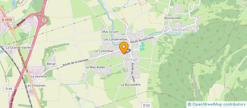 localisation de l'entreprise PROJETS ET PLANS à GRAND-CORENT
