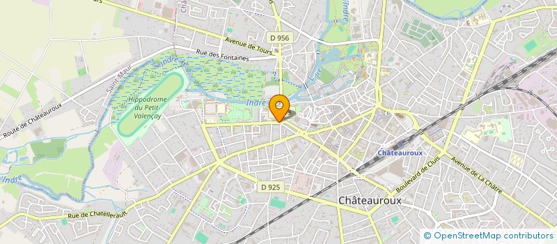 localisation de l'entreprise PROJETS GEA à CHATEAUROUX