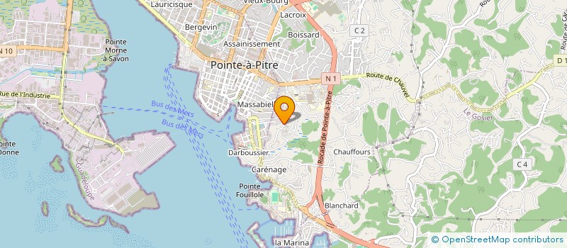 localisation de l'entreprise PROJETS IMMOBILIERS MANAGEMENT ENVIRONNEMENT SUIVIS à LES ABYMES
