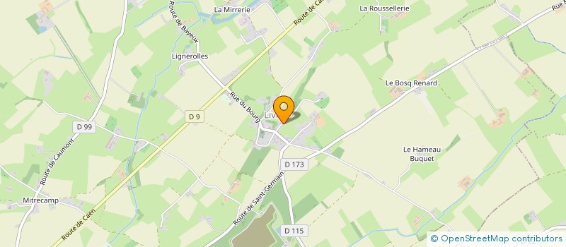 localisation de l'entreprise PROJETS IMMOS TRONCHI  CAUMONT-SUR-AURE