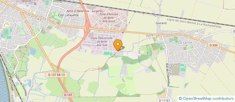 localisation de l'entreprise PROJETS MAISON  AYTRE