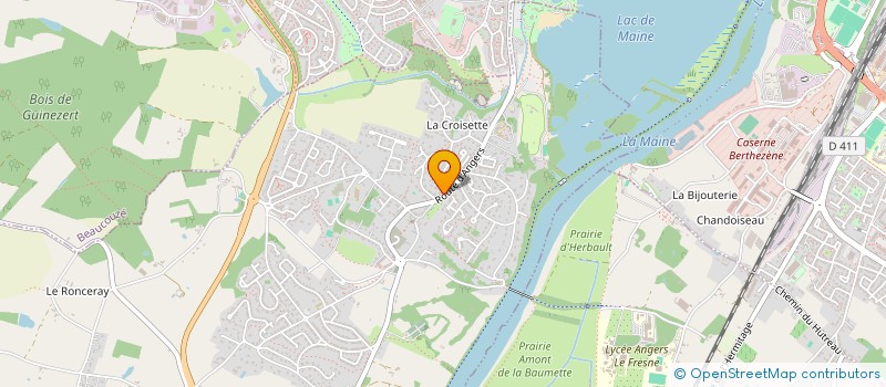 localisation de l'entreprise PROJETS PLURIELS à BOUCHEMAINE