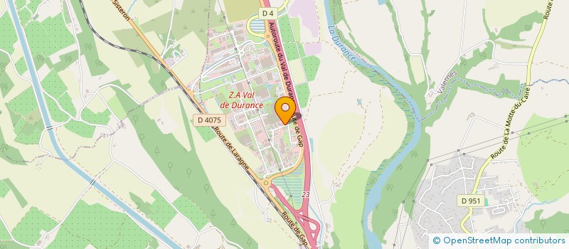 localisation de l'entreprise PROJETSLOC  SISTERON