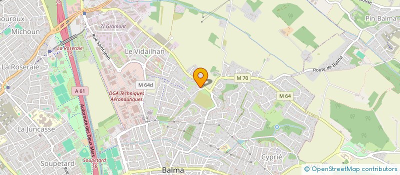localisation de l'entreprise PROJEXA à BALMA