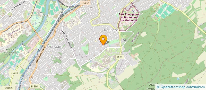 localisation de l'entreprise PROJIM  RIEDISHEIM