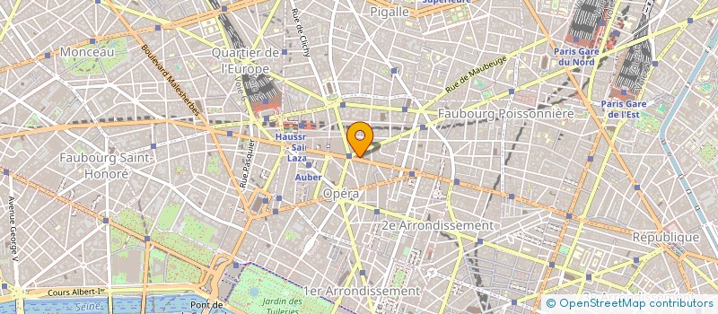 localisation de l'entreprise PROJIMM FRANCE à PARIS