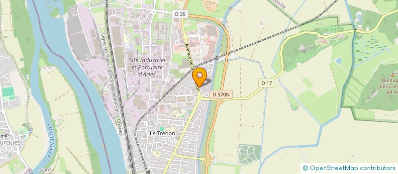 localisation de l'entreprise PROJL  ARLES