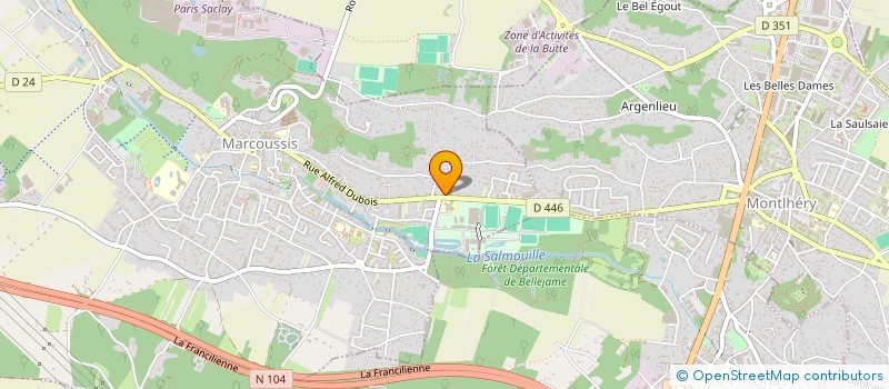 localisation de l'entreprise PROJSERV FRANCE à MARCOUSSIS