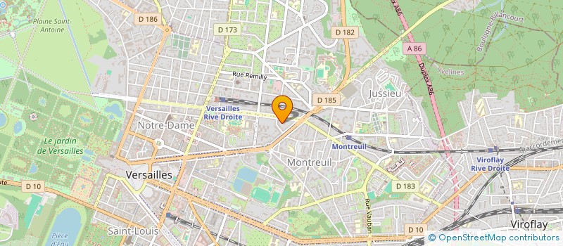 localisation de l'entreprise PROJYROCK  VERSAILLES