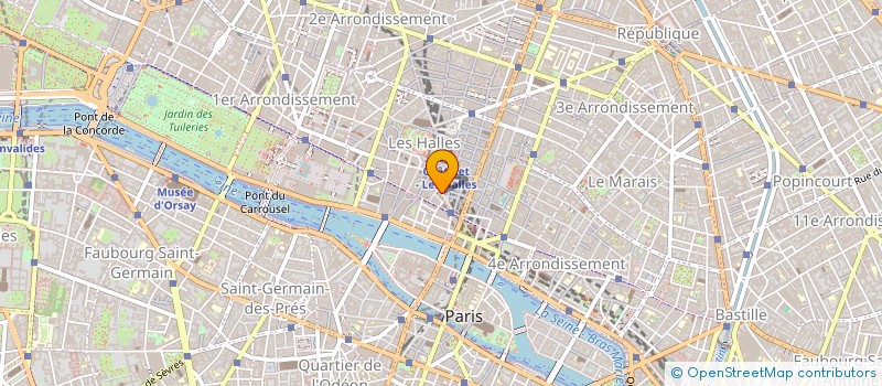 localisation de l'entreprise PROKIDS à PARIS