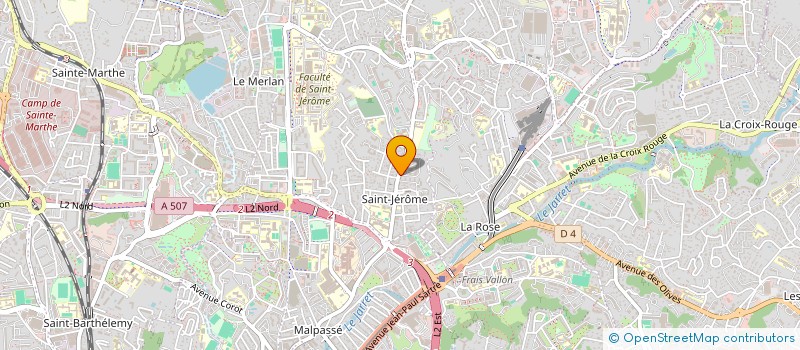 localisation de l'entreprise PROKIMAT à MARSEILLE