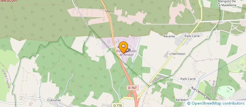 localisation de l'entreprise PROKINGS à LOCQUELTAS