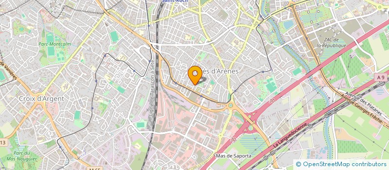 localisation de l'entreprise PROKODE à MONTPELLIER