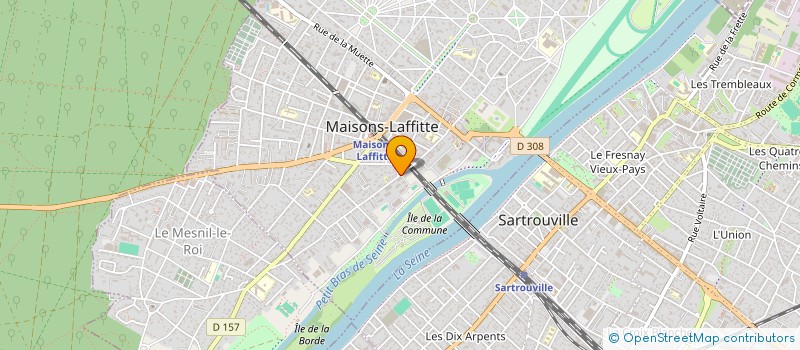 localisation de l'entreprise PROKORA à MAISONS-LAFFITTE