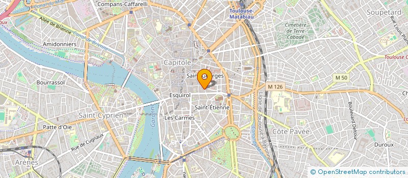localisation de l'entreprise PROLA à TOULOUSE