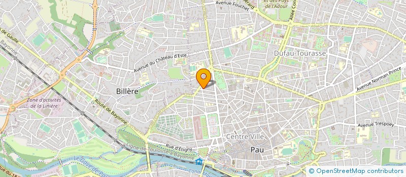 localisation de l'entreprise PROLAB à PAU