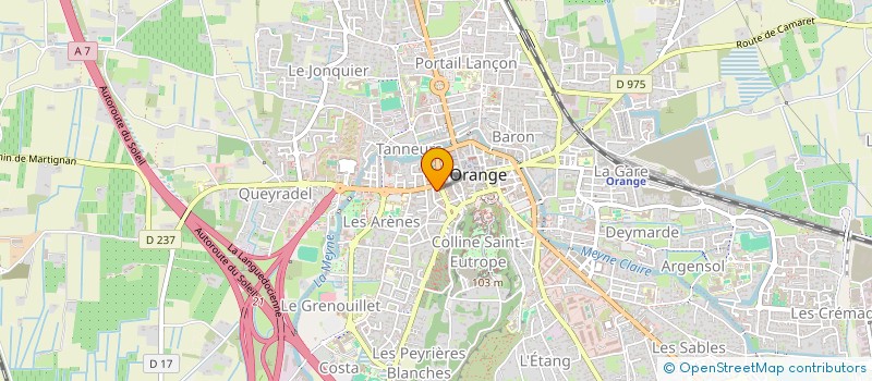 localisation de l'entreprise PROLAB IMMOBILIER  ORANGE