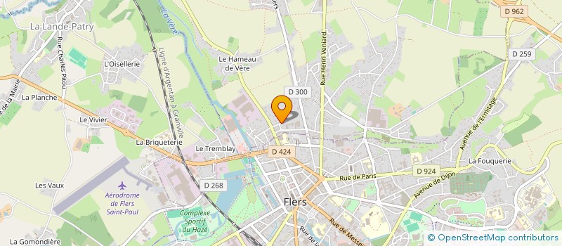 localisation de l'entreprise PROLABOTECH à SAINT-GEORGES-DES-GROSEILLERS