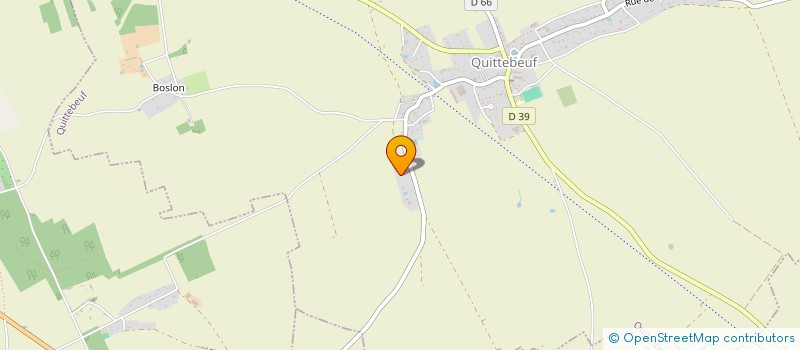 localisation de l'entreprise PROLAICO à QUITTEBEUF