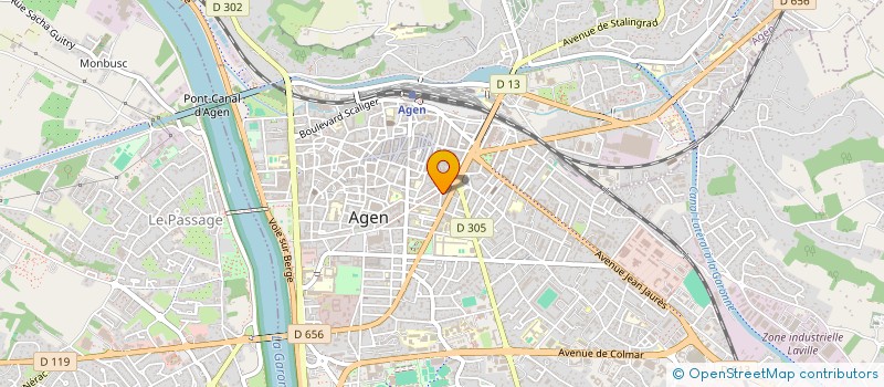 localisation de l'entreprise PROLEADS  AGEN