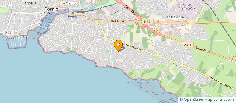 localisation de l'entreprise PROLEPSE  PORNIC