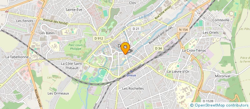 localisation de l'entreprise PROLEXYS à DREUX