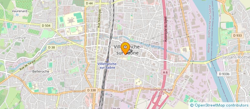 localisation de l'entreprise PROLIBS  VILLEFRANCHE-SUR-SAONE