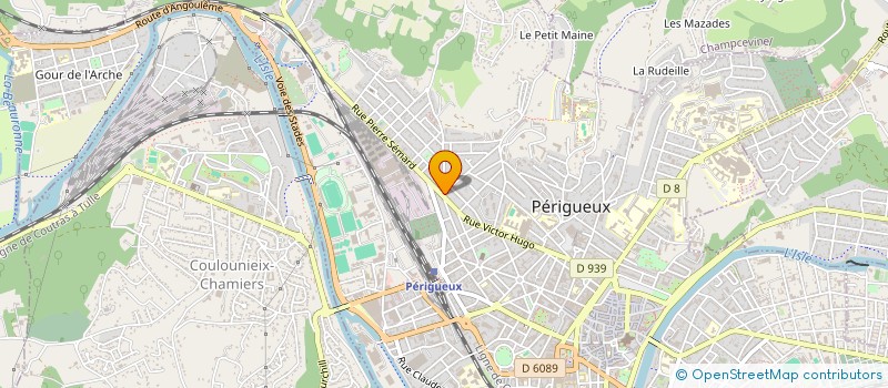 localisation de l'entreprise PROLIDEM à PERIGUEUX